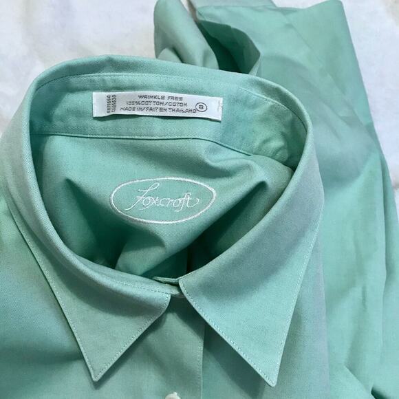 Foxcroft NWOT Button Down Shirt Women 8 - Picture 9 of 10